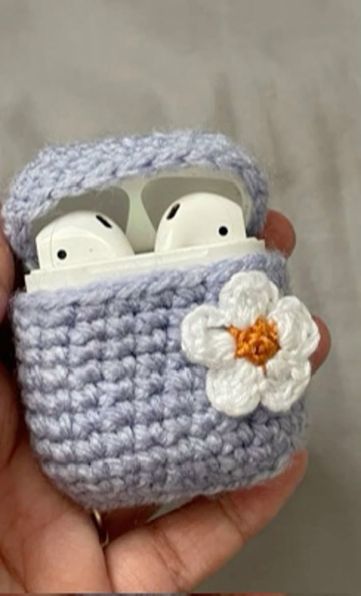 Crochet Cactus AirPods Case Cover - Image 4