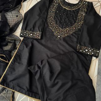 Black Mirror Work Salwar Kameez