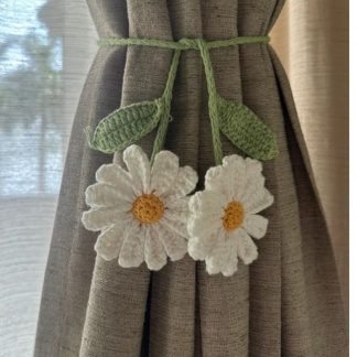 Floral Curtain Tie