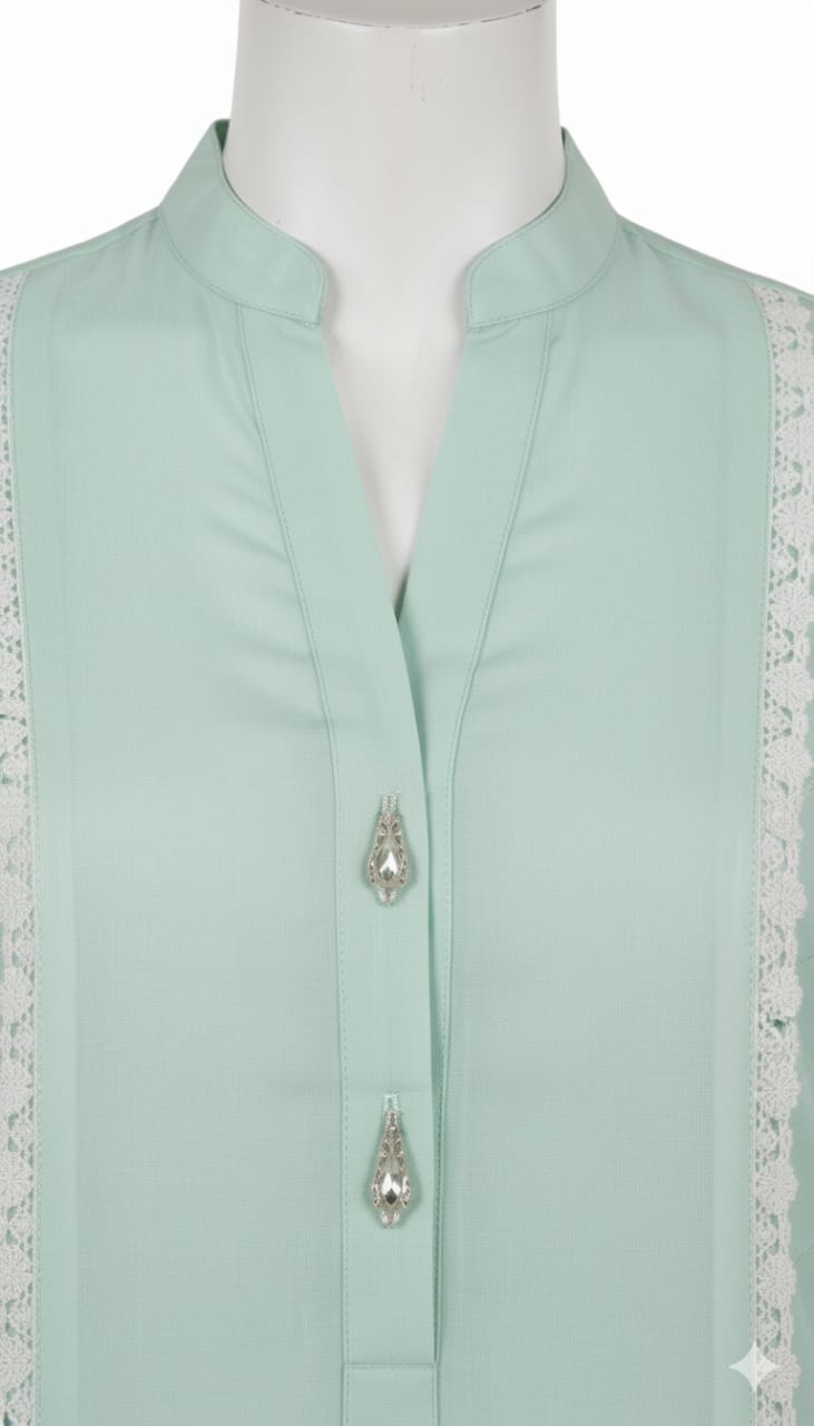 Elegant Cotton Lace Set - Image 3