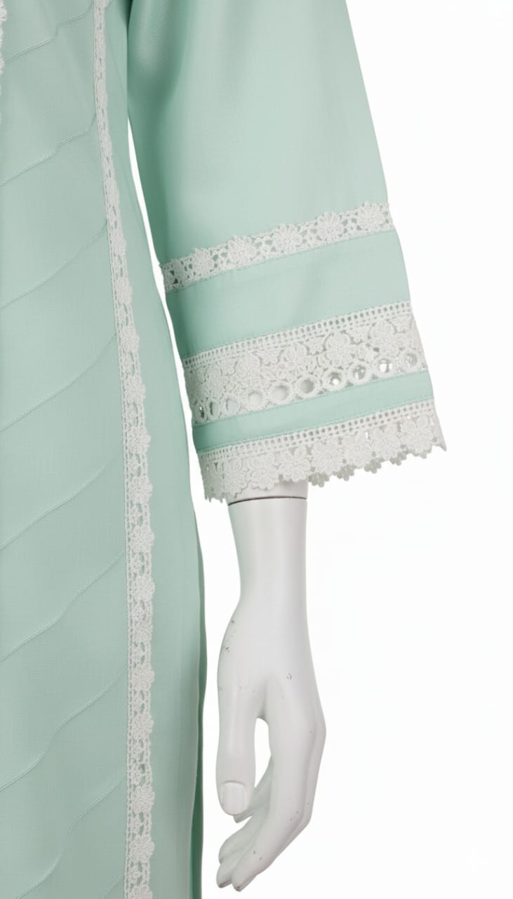 Elegant Cotton Lace Set - Image 2