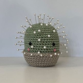 Crochet Cactus Hijab Pin Holder