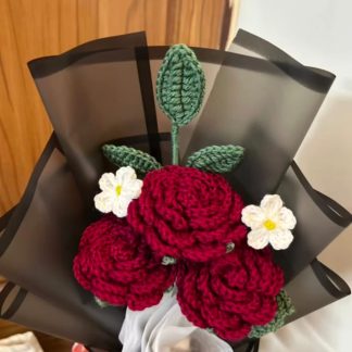 The Rose & Daisy Amigurumi Bouquet